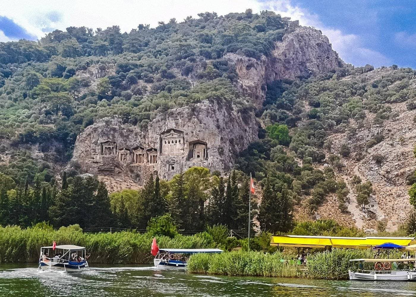 Rejs statkiem do Dalyan z Marmaris (statek „Orca”)